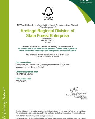 Kretinga regional division of state forest enterprise